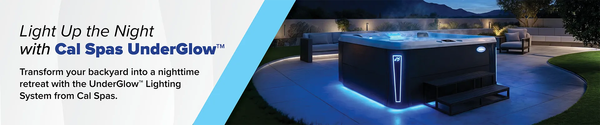 Calspas hot tub being used in a family setting - Florissant