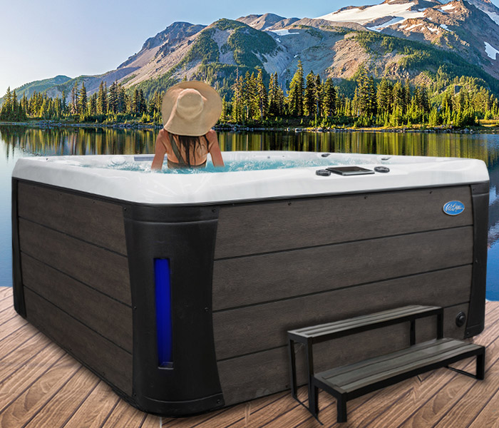 Calspas hot tub being used in a family setting - hot tubs spas for sale Florissant